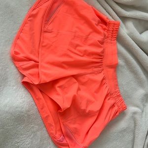 Lululemon hotty hot 2.5 inch inseam bright pink
